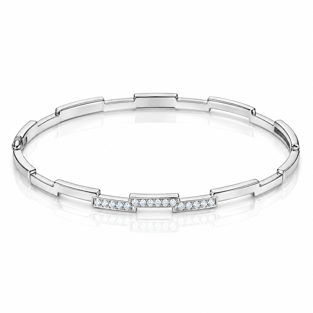 Diamond Bangle - Natural Diamond | Code D6Y74F