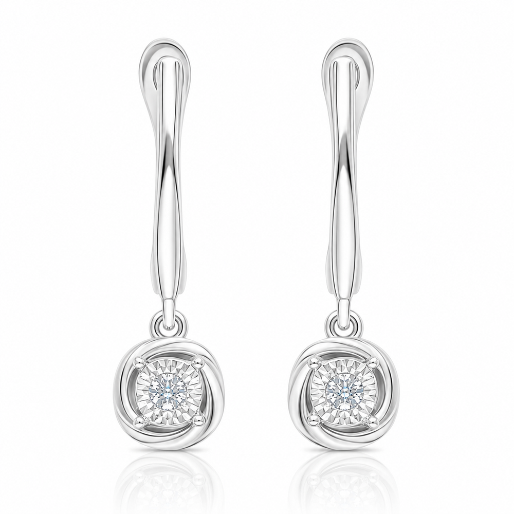 Diamond Earring - Natural Diamond | Code D6Y771