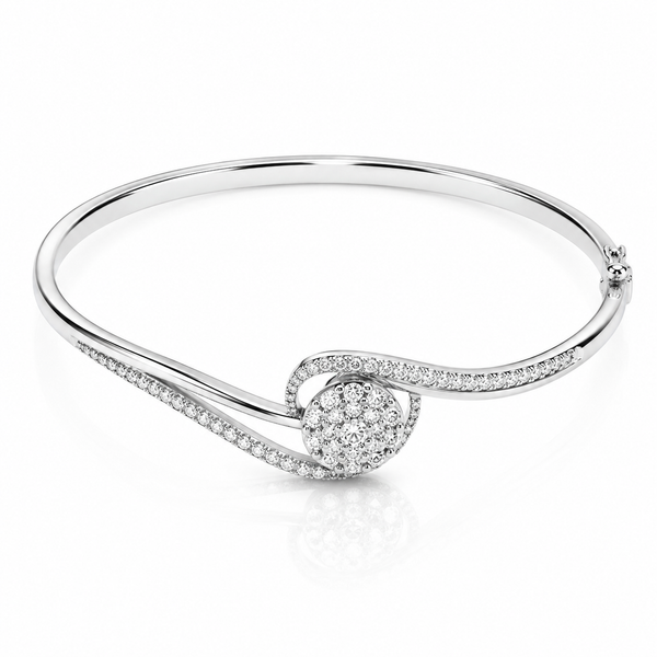 Diamond Bangle - Natural Diamond | Code D6Y77X