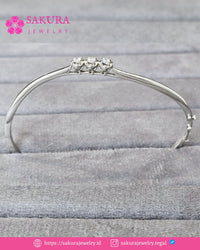 Diamond Bangle Code D6WDHN Berlian Natural
