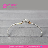 Diamond Bangle Code D6WZNY Berlian Natural