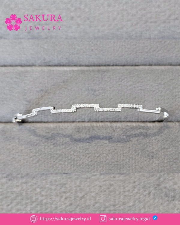 Diamond Bangle Code D6XSKE Berlian Natural