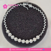 Diamond Bangle Code D2X2ST Berlian Natural