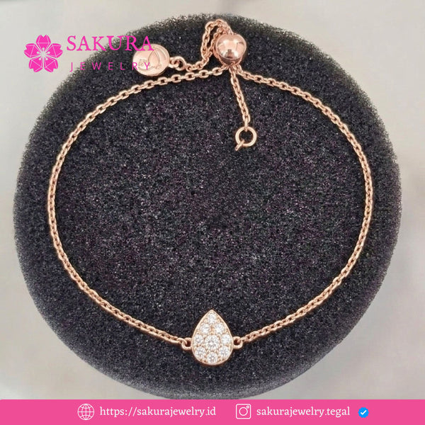 Diamond Bangle Code D5XU18 Berlian Natural