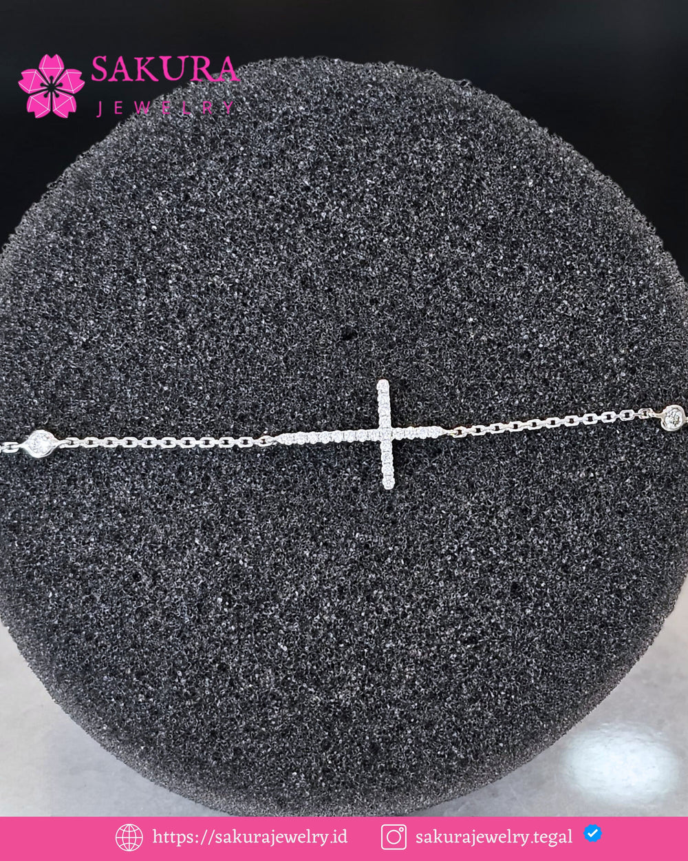 Diamond Bangle Code D6W1MA Berlian Natural