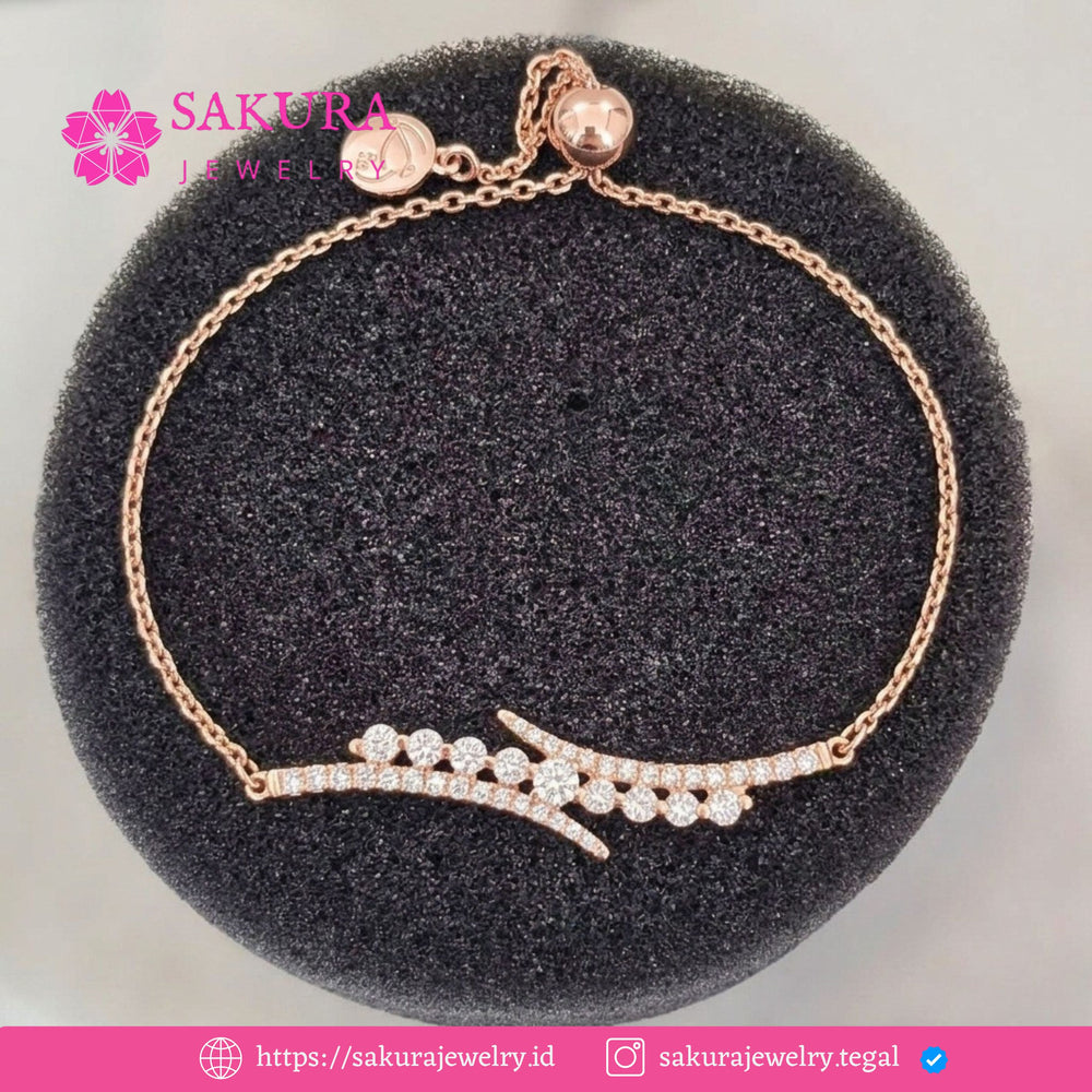 Diamond Bangle Code D6WEFH Berlian Natural