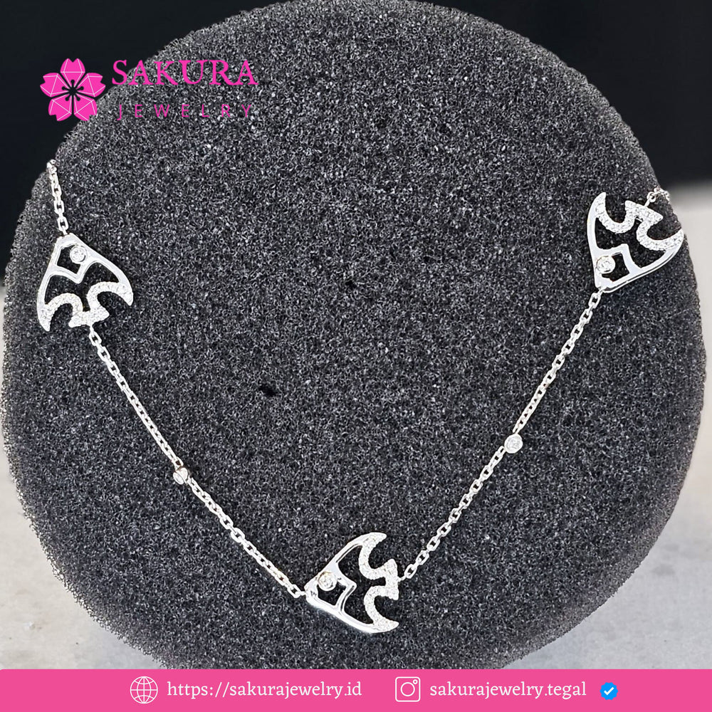 Diamond Bangle Code D6WSA0 Berlian Natural