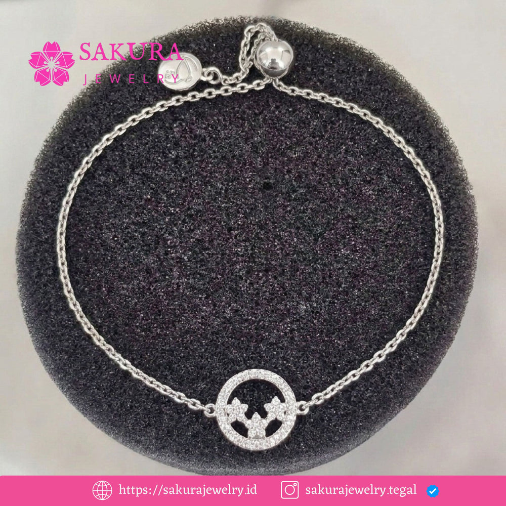 Diamond Bangle Code D6WU87 Berlian Natural