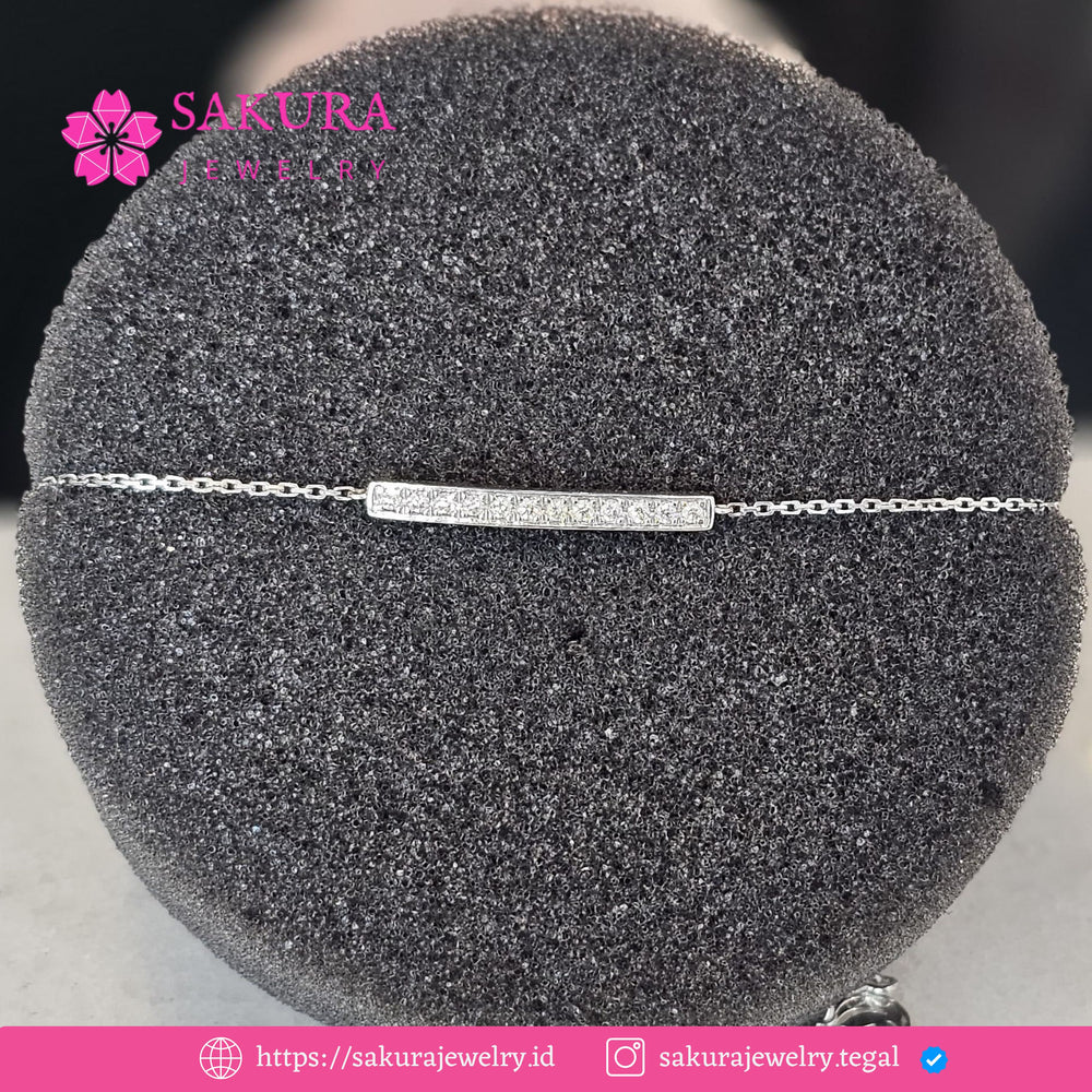 Diamond Bangle Code D6WUC0 Berlian Natural