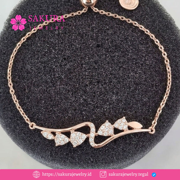 Diamond Bangle Code D6WUC2 Berlian Natural