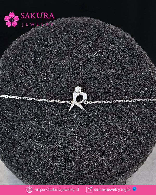 Diamond Bangle Code D6WZAN Berlian Natural