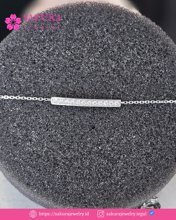 Diamond Bangle Code D6X4DL Berlian Natural