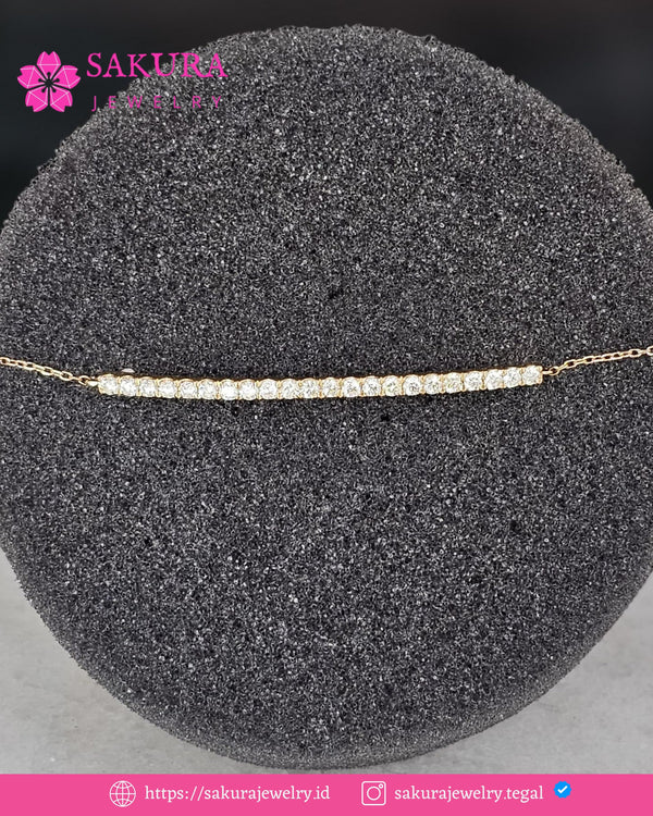 Diamond Bangle Code D6XAWL Berlian Natural