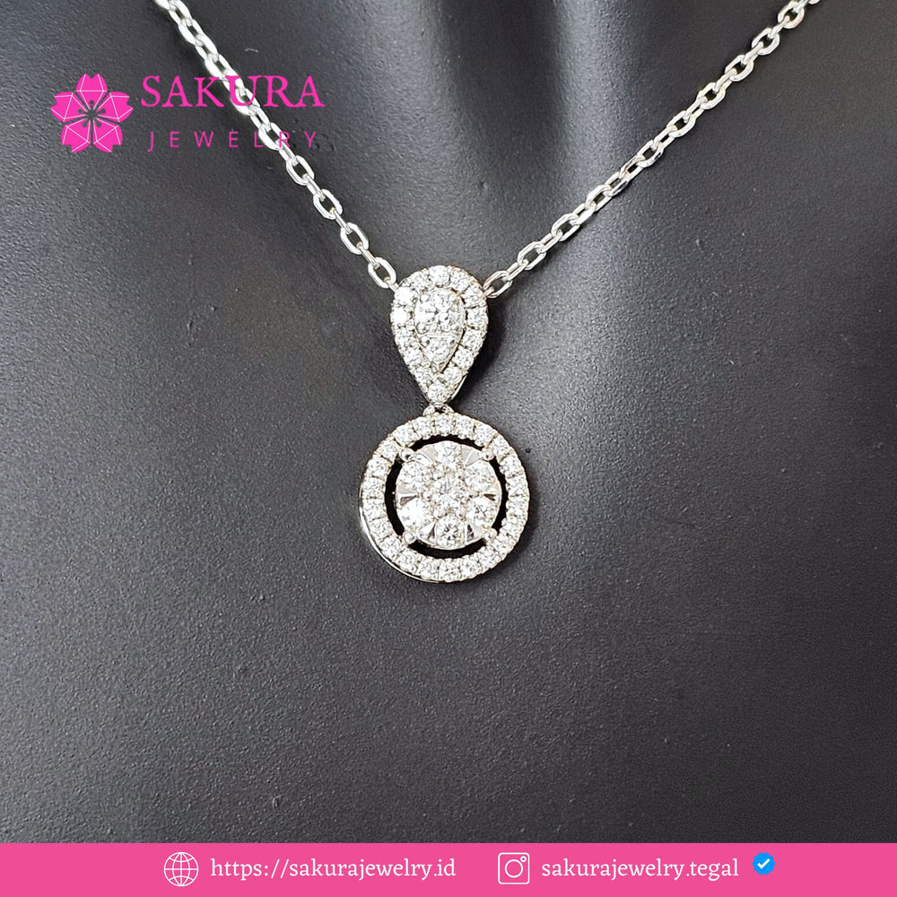 Diamond Liontin Code D0WLAT Berlian Natural