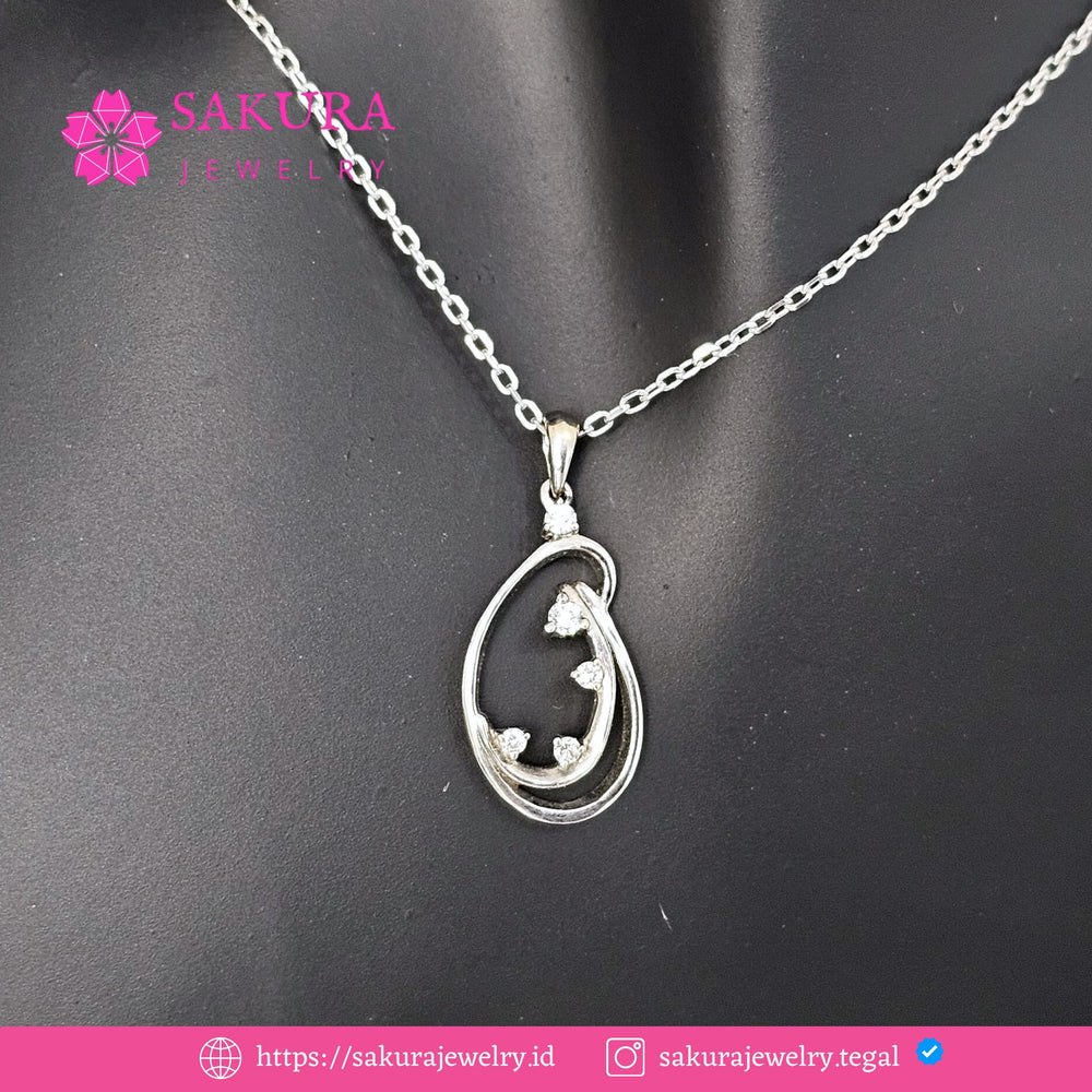 Diamond Liontin Code D5X091 Berlian Natural