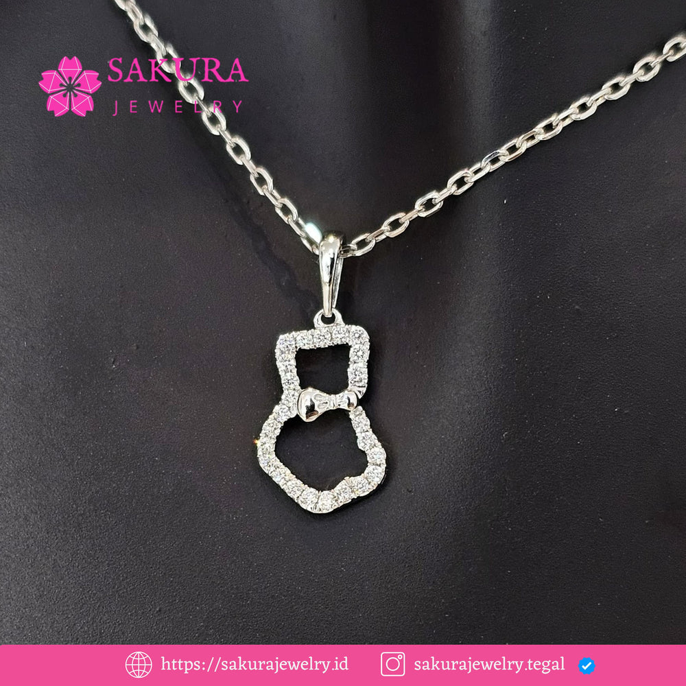 Diamond Liontin Code D5X096 Berlian Natural