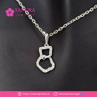 Diamond Liontin Code D5X096 Berlian Natural