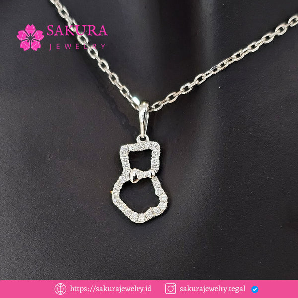 Diamond Liontin Code D5X096 Berlian Natural