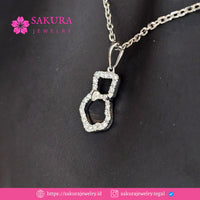 Diamond Liontin Code D5X096 Berlian Natural