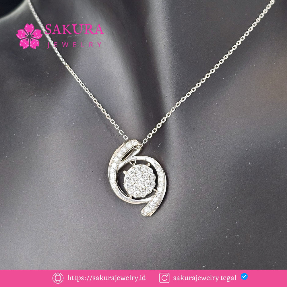 Diamond Liontin Code D5XUZW Berlian Natural