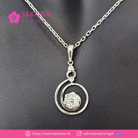 Diamond Liontin Code D5Y365 Berlian Natural