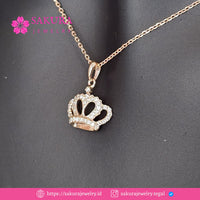 Diamond Liontin Code D6WHED Berlian Natural