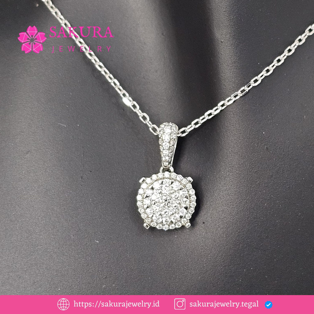 Diamond Liontin Code D6WK7X Berlian Natural
