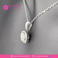 Diamond Liontin Code D6WK7X Berlian Natural