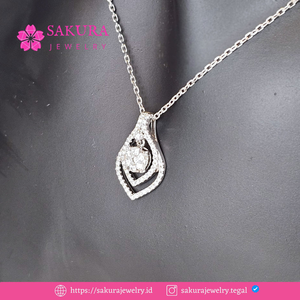 Diamond Liontin Code D6WRVF Berlian Natural