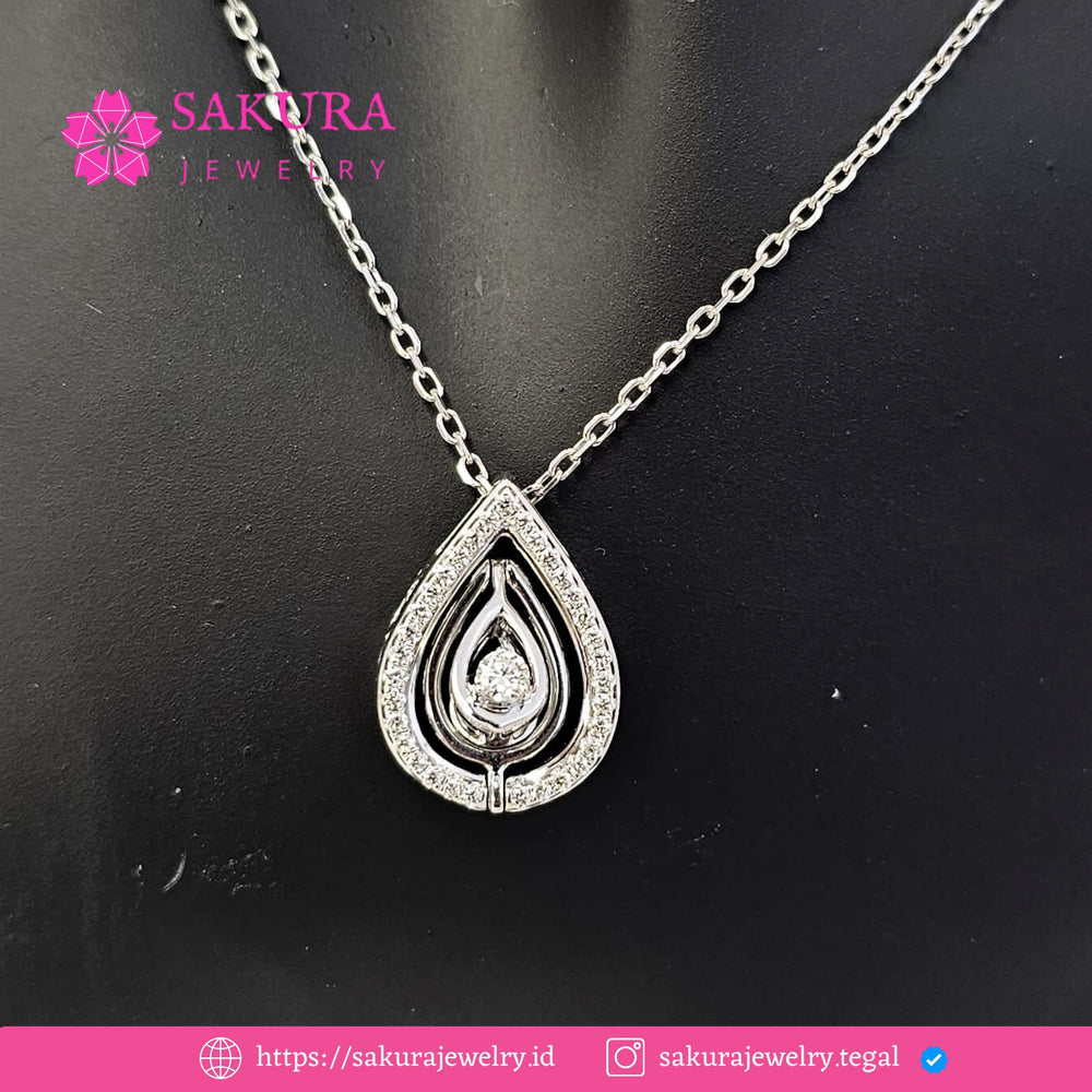 Diamond Liontin Code D6WSWK Berlian Natural