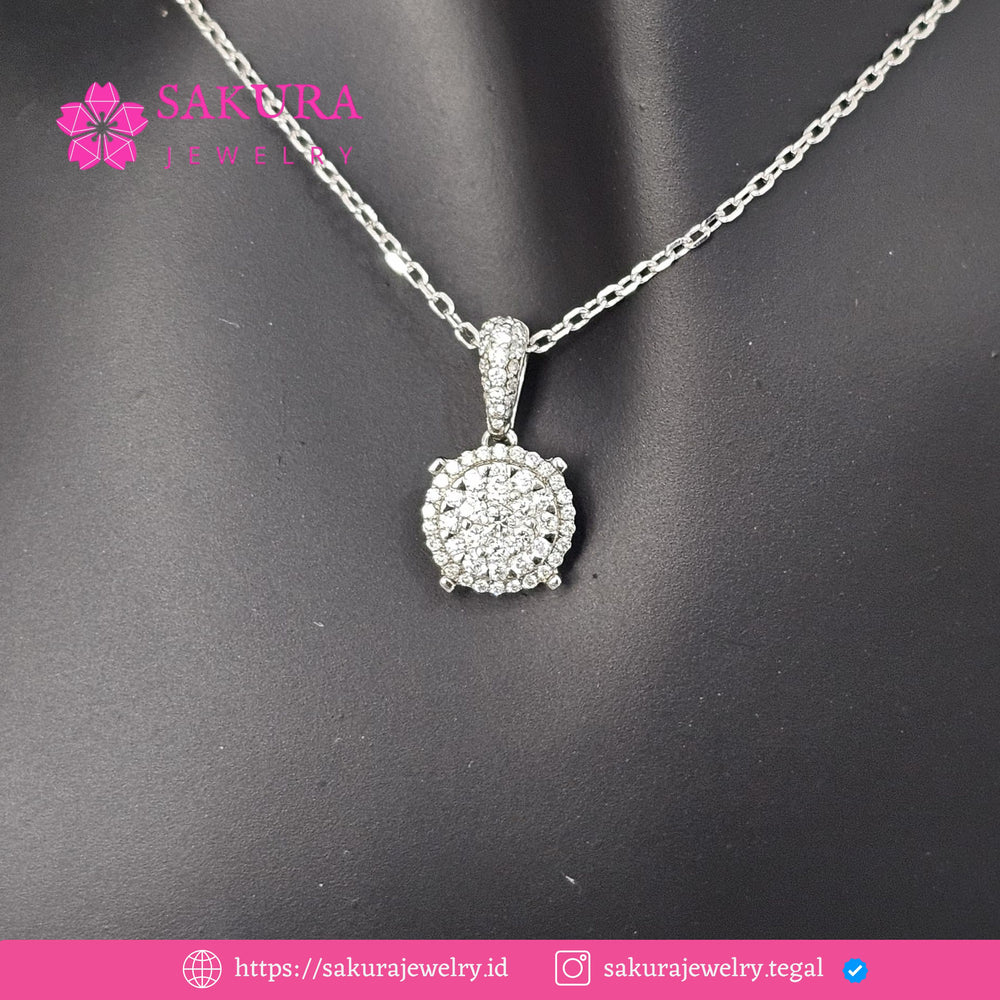 Diamond Liontin Code D6X3Z0 Berlian Natural