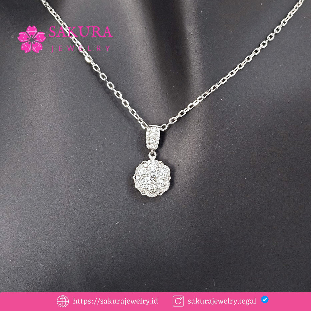 Diamond Liontin Code D6X851 Berlian Natural