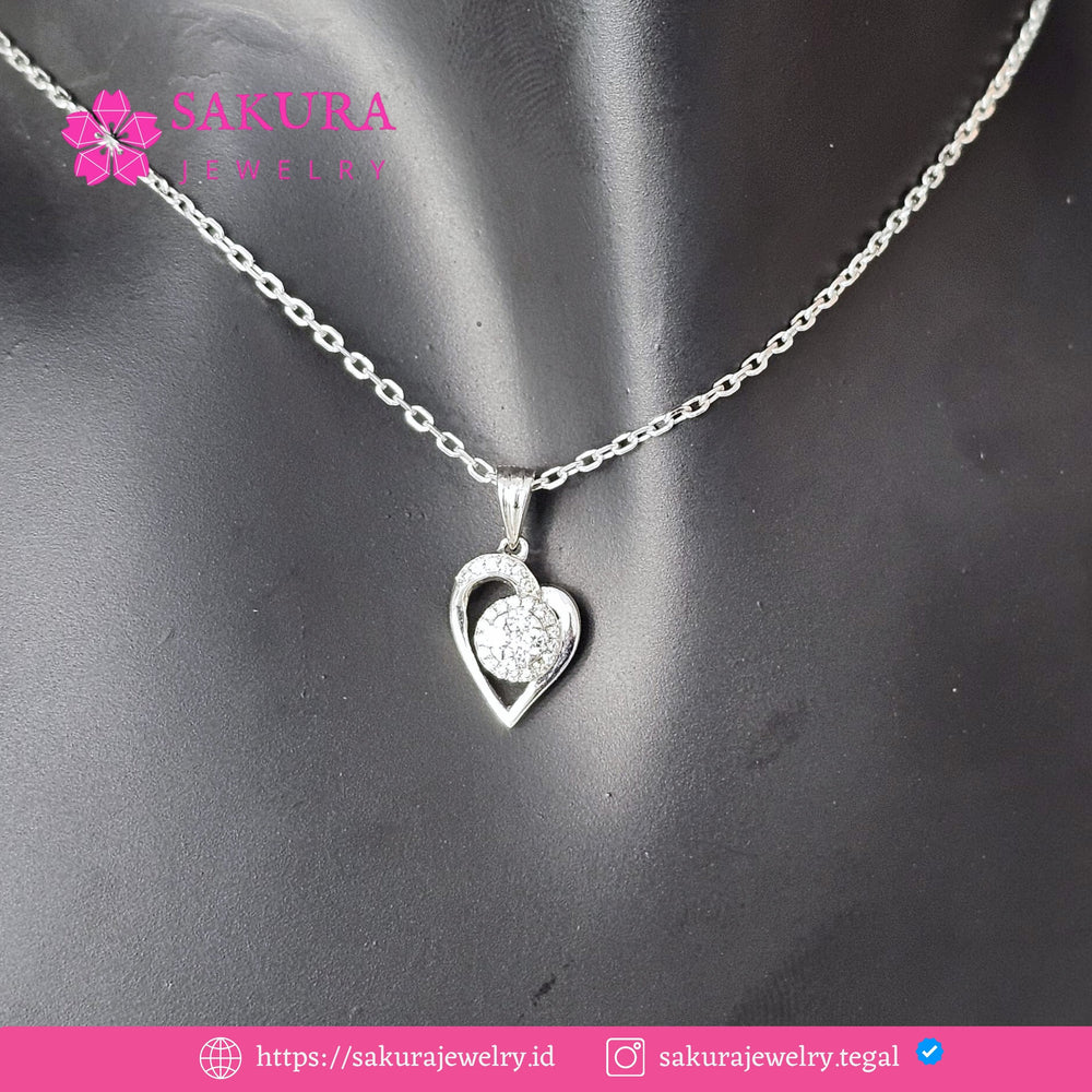 Diamond Liontin Code D6X895 Berlian Natural