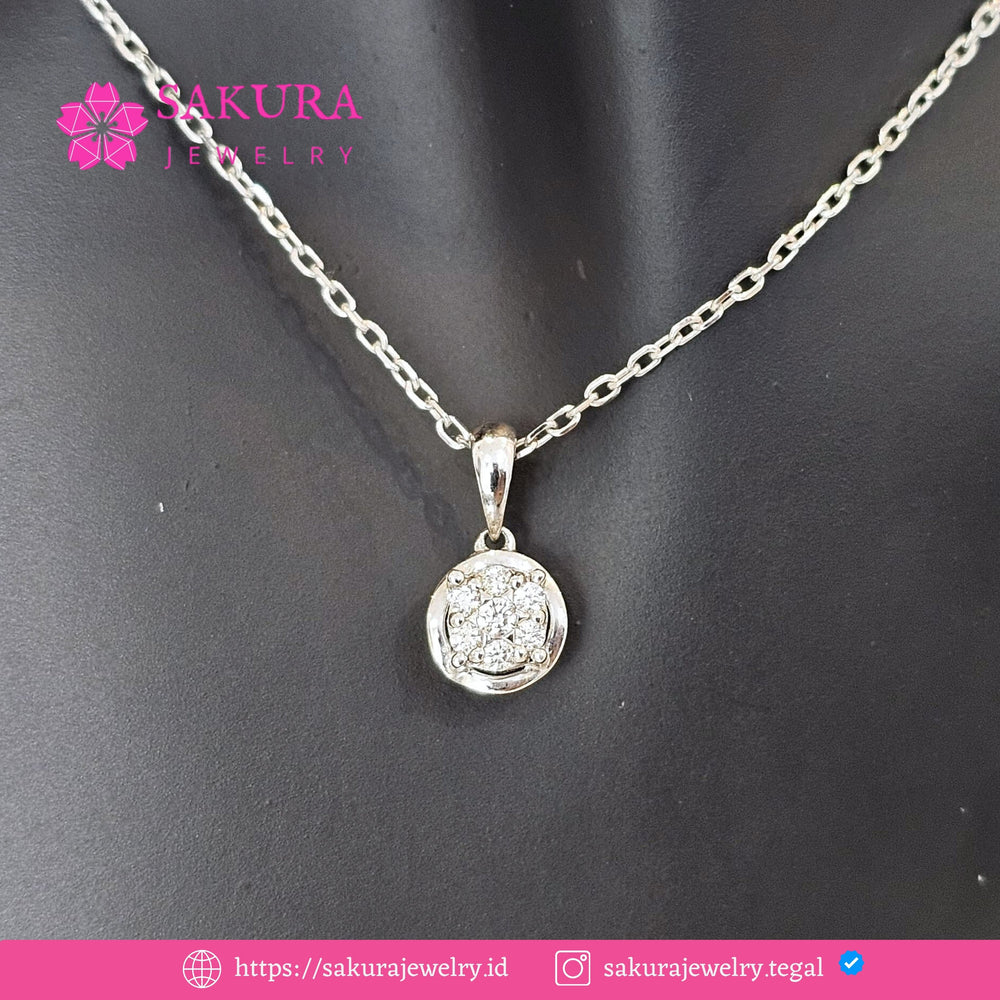 Diamond Liontin Code D6X9X5 Berlian Natural