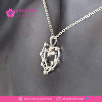 Diamond Liontin Code D6XEKN Berlian Natural