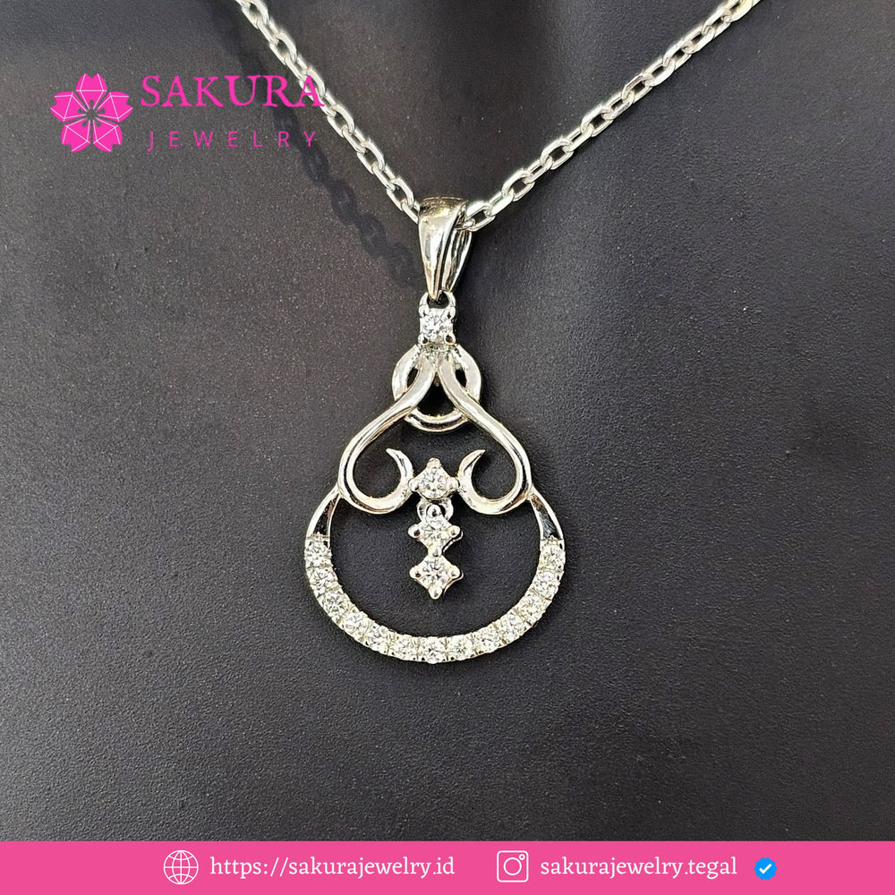 Diamond Liontin Code D6XLDA Berlian Natural