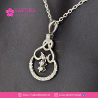 Diamond Liontin Code D6XLDA Berlian Natural