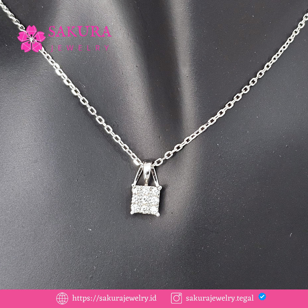 Diamond Liontin Code D6XR9X Berlian Natural