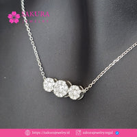 Diamond Liontin Code D6Y37F Berlian Natural